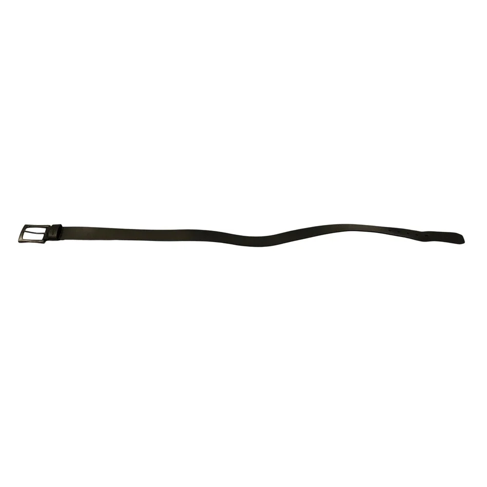 Carhartt Mens Black Full Grain Leather Belt WB5510-M Size 36 Workwear Utility